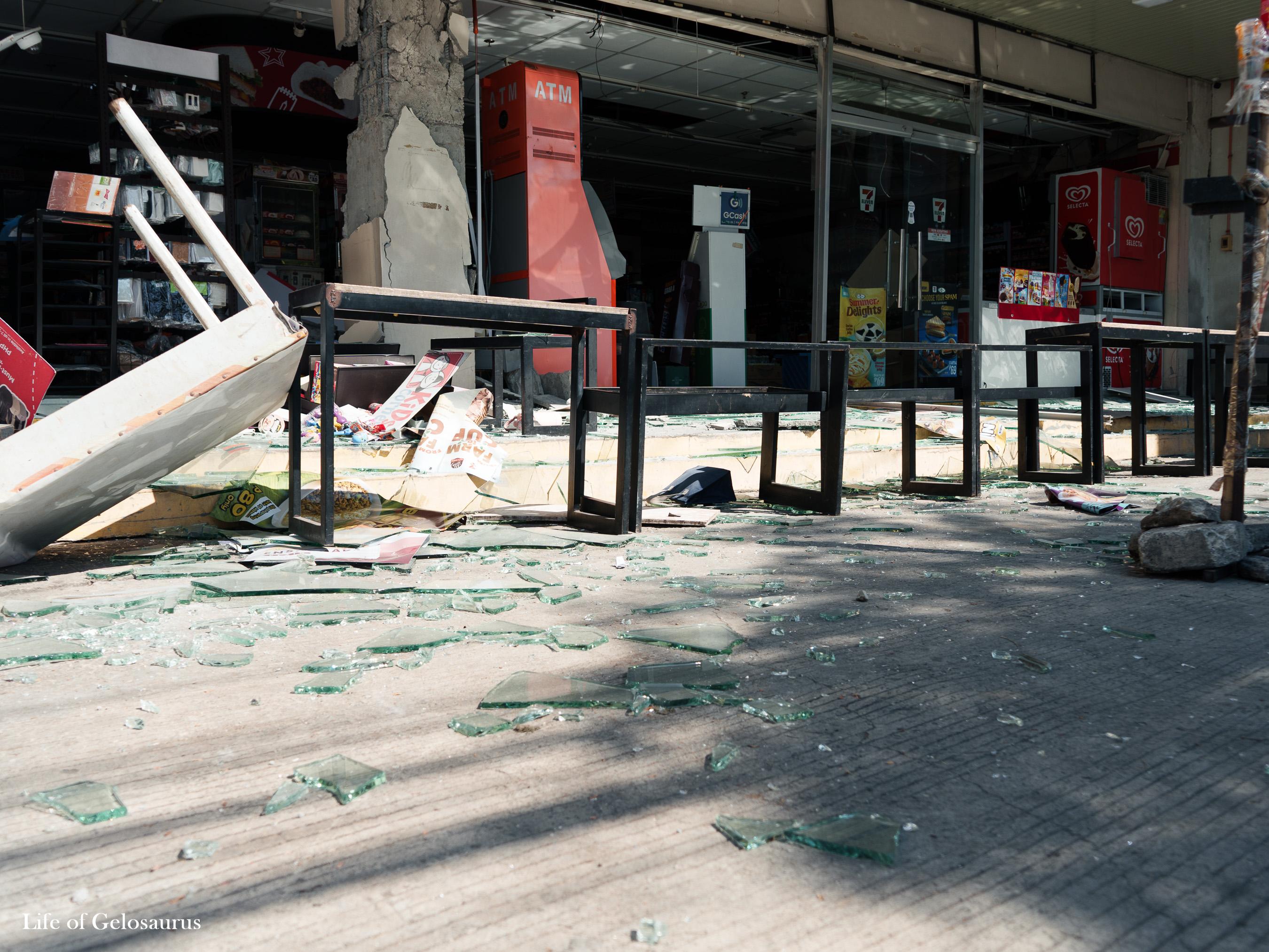 Earthquake aftermath in General Santos City, photograph 12 of 13